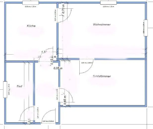 2 Zimmer Wohnung mit 48 m² in Cham – Bild 5