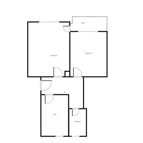 2 Zimmer Wohnung mit 56 m² in Hamm – Bild 3