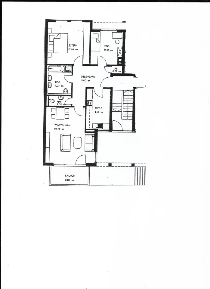 3 Zimmer Wohnung mit 85 m² in Trier – Bild 8