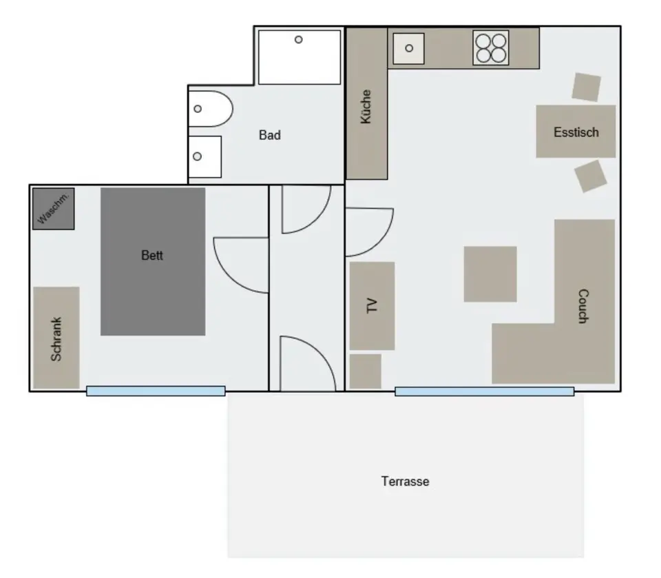 WG-Zimmer mit 50 m² in Wiesbaden – Bild 9