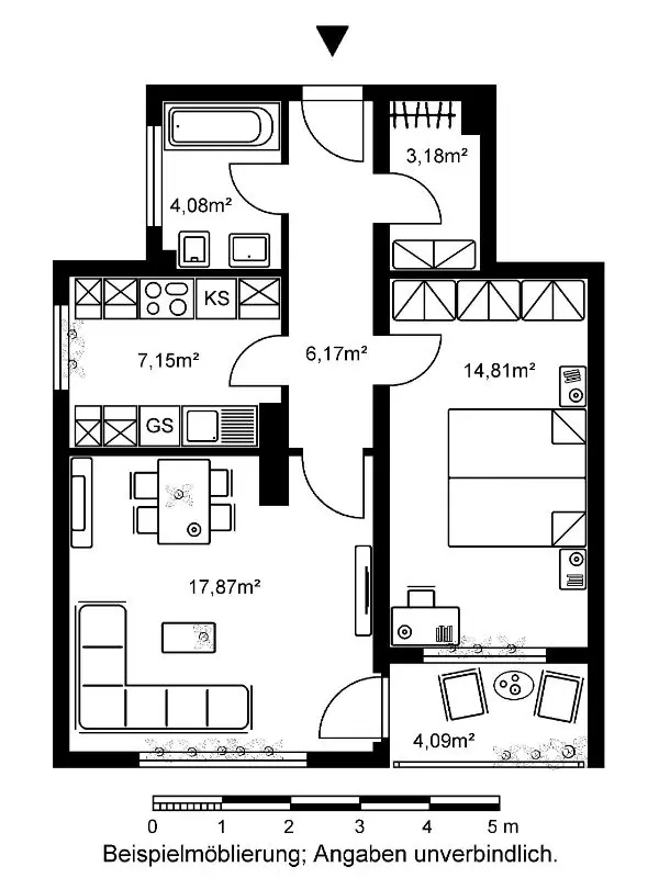 2 Zimmer Wohnung mit 54 m² in Oberursel – Bild 7