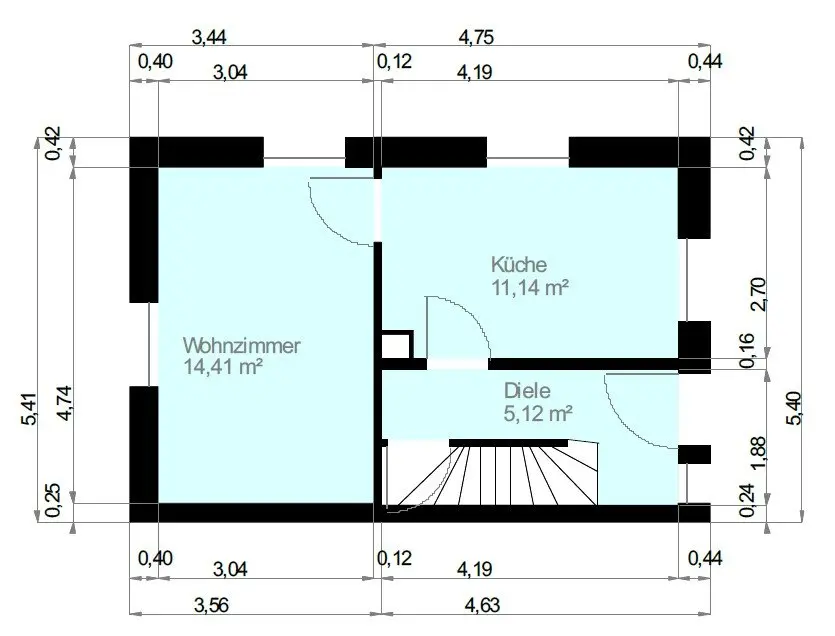 5 Zimmer Haus mit 75 m² in Fürth – Bild 5
