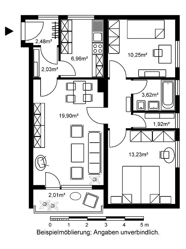 3 Zimmer Wohnung mit 65 m² in Hanau – Bild 8