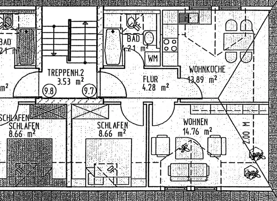 2 Zimmer Wohnung mit 46 m² in Jena – Bild 7