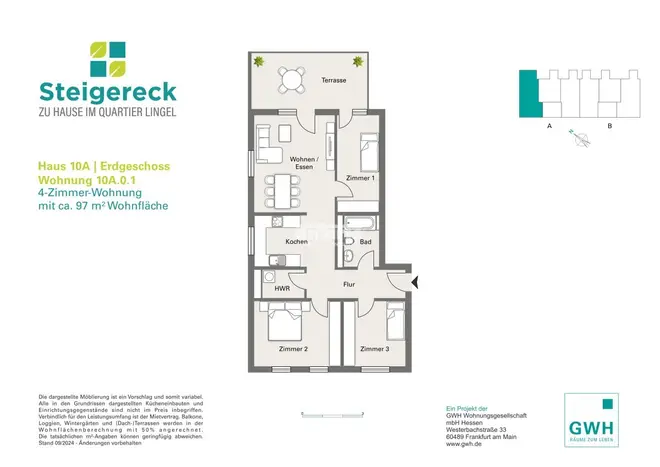 4 Zimmer Wohnung mit 98 m² in Erfurt – Bild 11