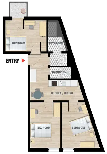 WG-Zimmer mit 11 m² in Berlin – Bild 5