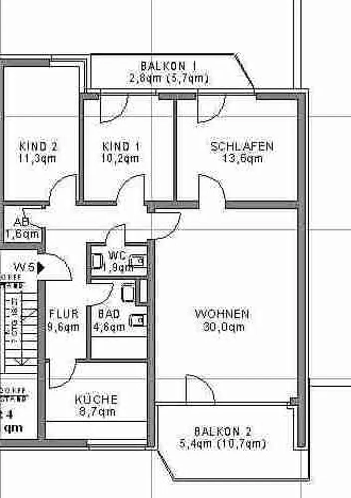 4 Zimmer Wohnung mit 97 m² in Wuppertal – Bild 10