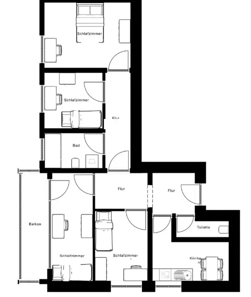 WG-Zimmer mit 45 m² in Frankfurt am Main – Bild 10