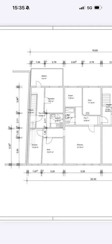 6 Zimmer Wohnung mit 113 m² in Goslar – Bild 5