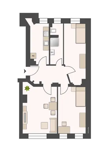 3 Zimmer Wohnung mit 71 m² in Leipzig – Bild 9