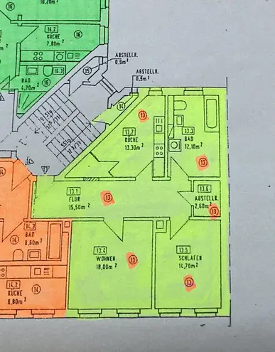 2 Zimmer Wohnung mit 76 m² in Leipzig – Bild 2