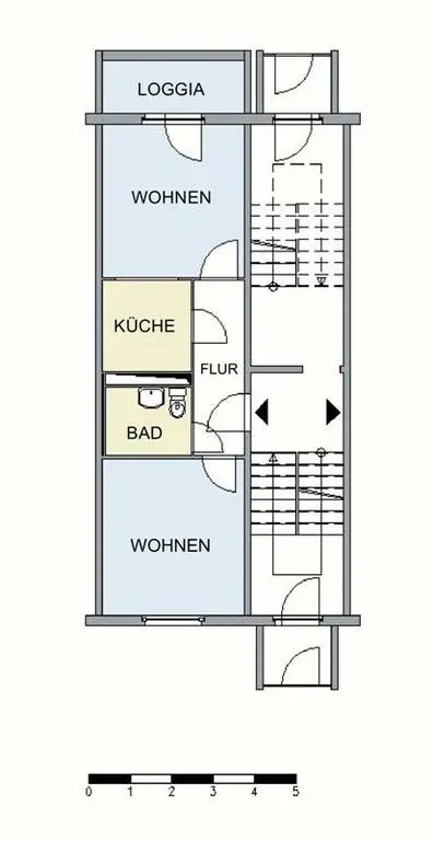 2 Zimmer Wohnung mit 41 m² in Neubrandenburg – Bild 6