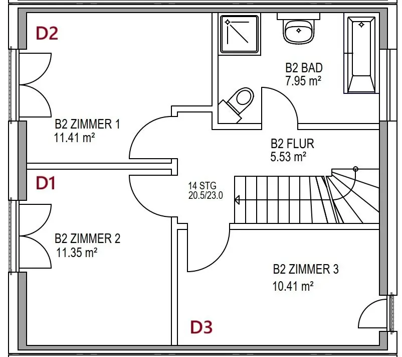 WG-Zimmer mit 11 m² in Michelstadt – Bild 4