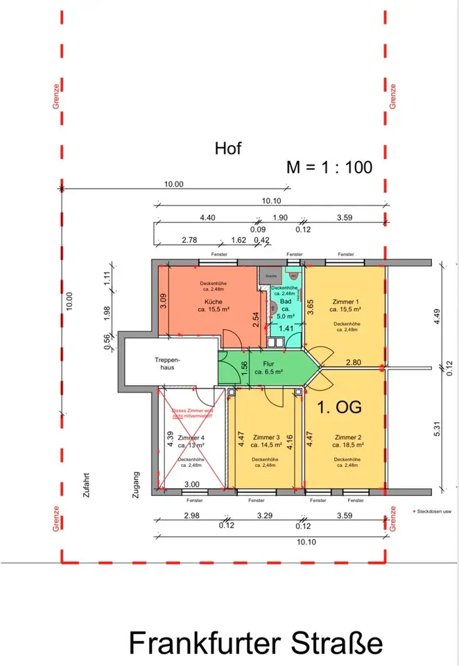 3 Zimmer Wohnung mit 75 m² in Fulda – Bild 10