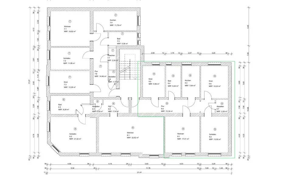 2 Zimmer Wohnung mit 85 m² in Erfurt – Bild 9