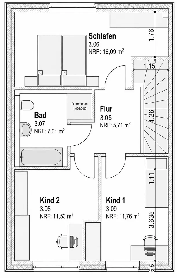 4 Zimmer Haus mit 105 m² in Neumünster – Bild 9