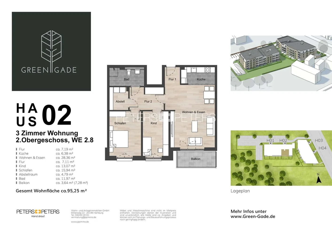 3 Zimmer Wohnung mit 97 m² in Neumünster – Bild 8