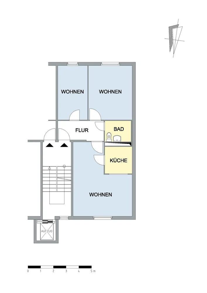 3 Zimmer Wohnung mit 60 m² in Neubrandenburg – Bild 6