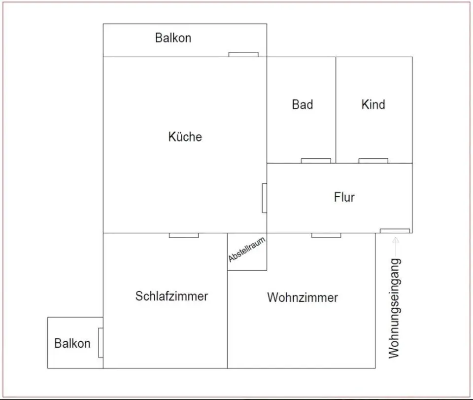 Studio mit 25 m² in München – Bild 5