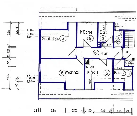 4 Zimmer Wohnung mit 65 m² in Stuttgart – Bild 7