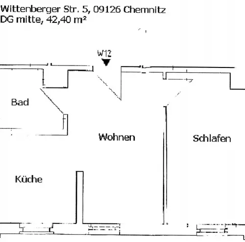 2 Zimmer Wohnung mit 42 m² in Chemnitz – Bild 11