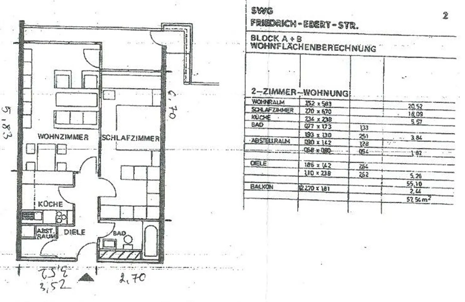 3 Zimmer Wohnung mit 58 m² in Sindelfingen – Bild 12