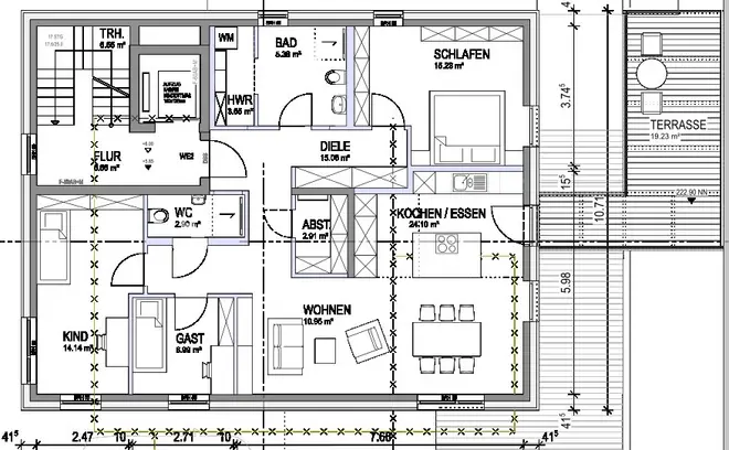 4 Zimmer Wohnung mit 111 m² in Saarbrücken – Bild 9