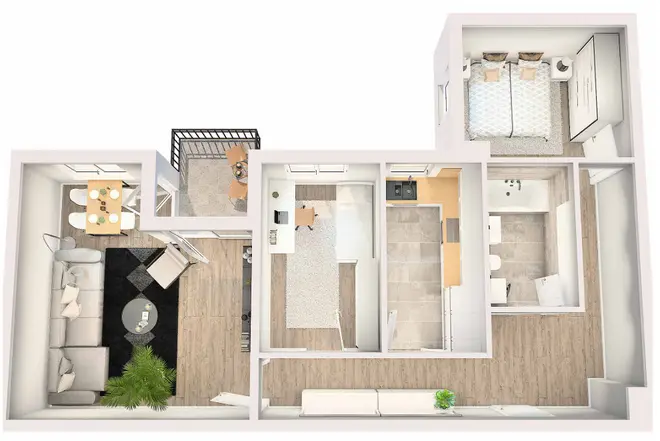 3 Zimmer Wohnung mit 85 m² in Dresden – Bild 2