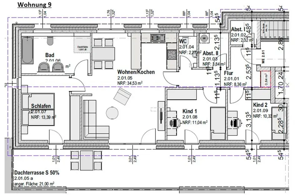 4 Zimmer Wohnung mit 117 m² in Neumünster – Bild 8