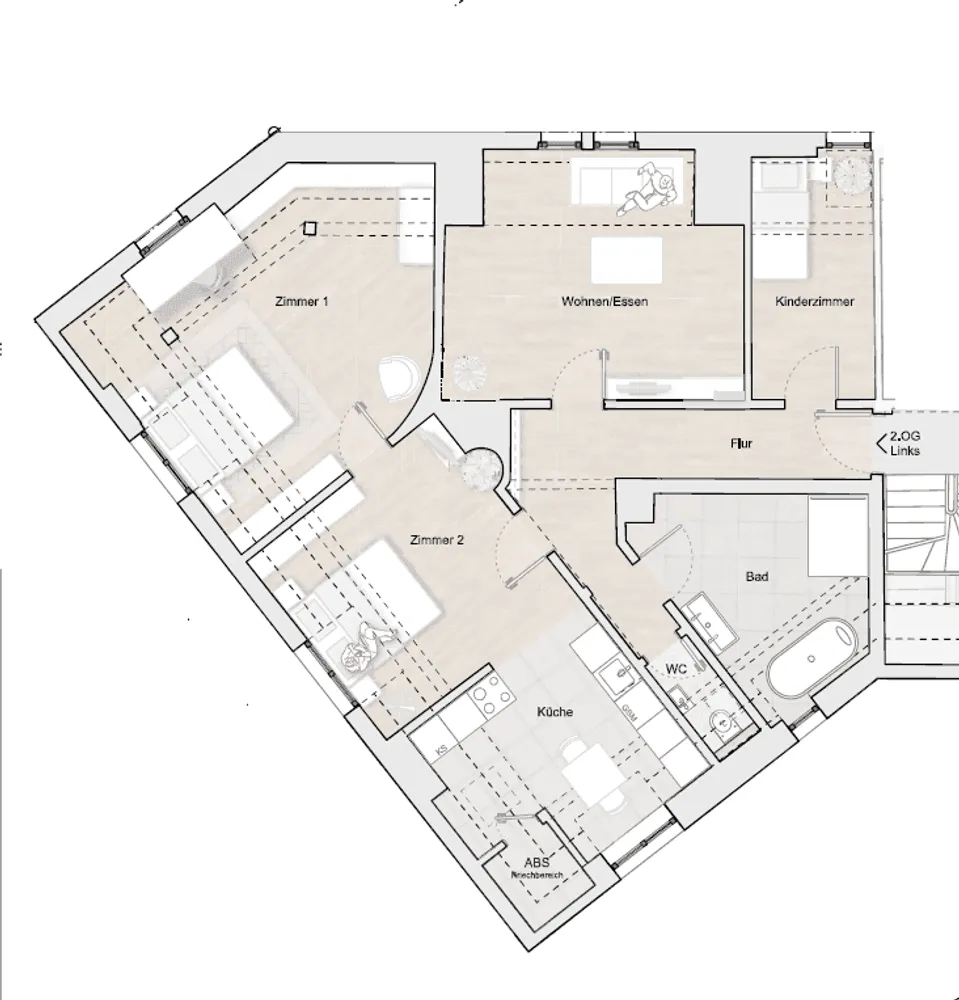 4 Zimmer Wohnung mit 97 m² in Esslingen am Neckar – Bild 11