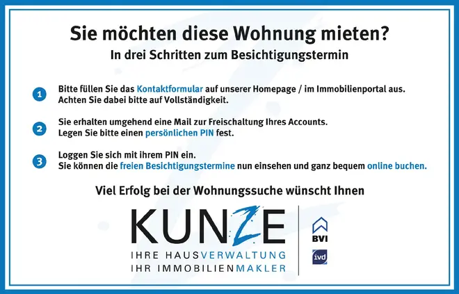 2 Zimmer Wohnung mit 45 m² in Hannover – Bild 3