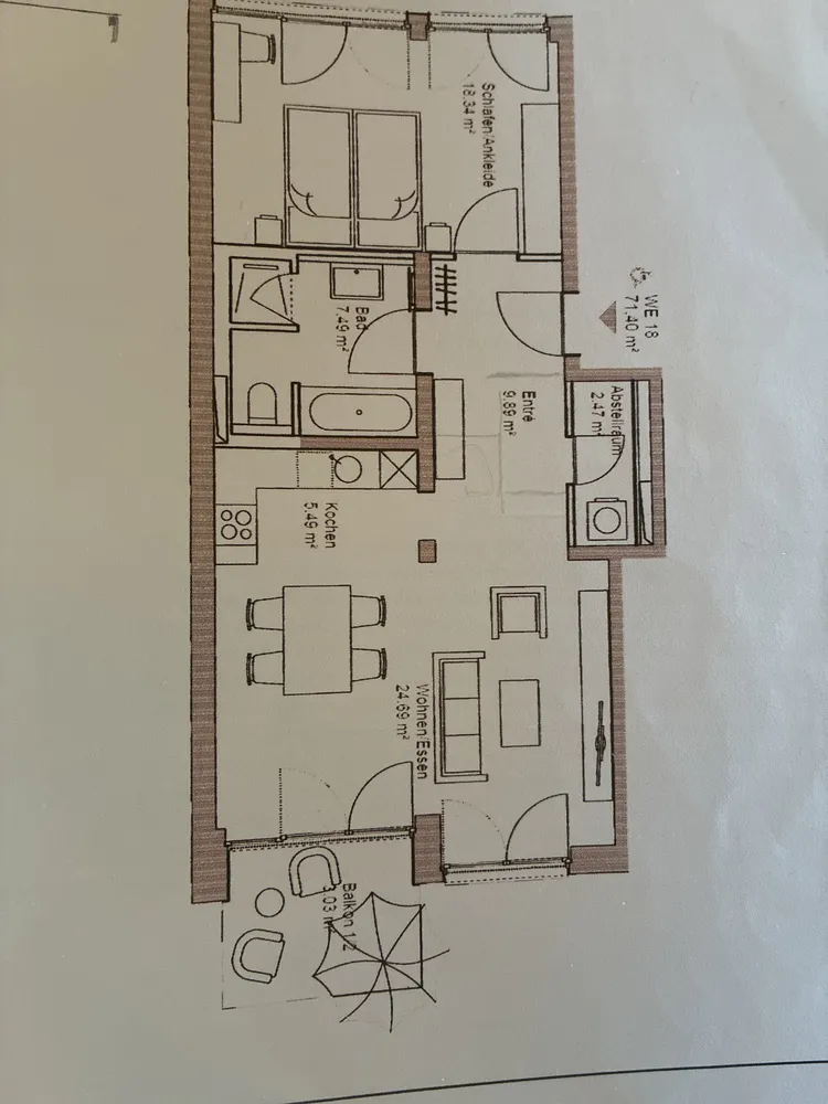 2 Zimmer Wohnung mit 72 m² in Berlin – Bild 1