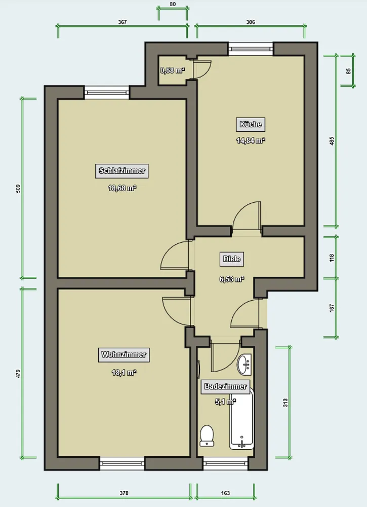3 Zimmer Wohnung mit 64 m² in Gelsenkirchen – Bild 11