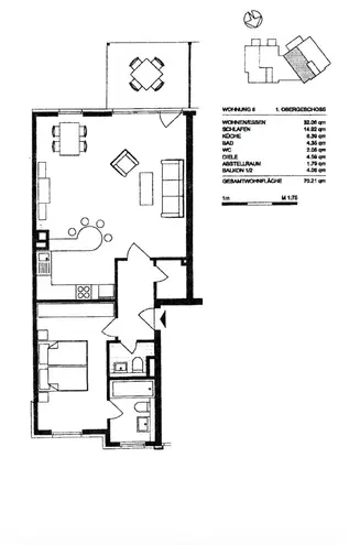 2 Zimmer Wohnung mit 70 m² in Düsseldorf – Bild 11