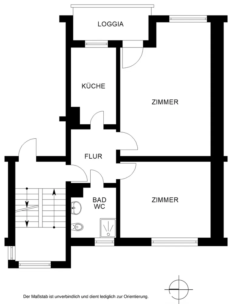 2 Zimmer Wohnung mit 58 m² in Bielefeld – Bild 4
