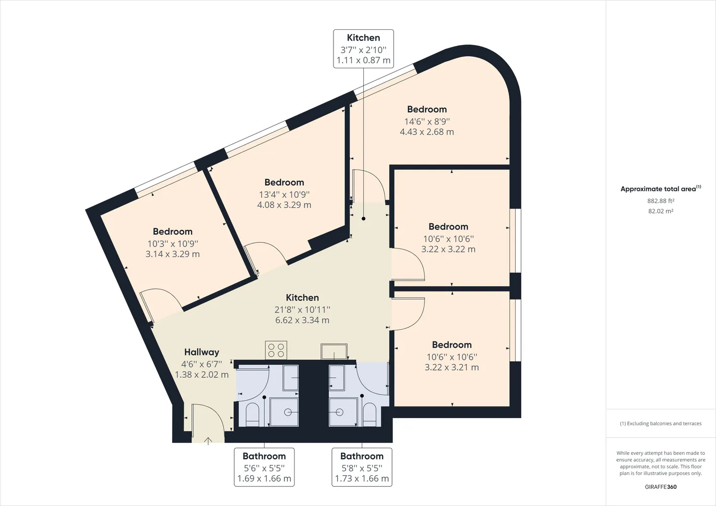 1 Zimmer Wohnung mit 11 m² in Berlin – Bild 9