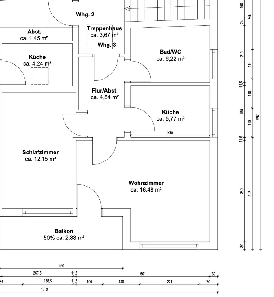 Studio mit 35 m² in Nürnberg – Bild 7