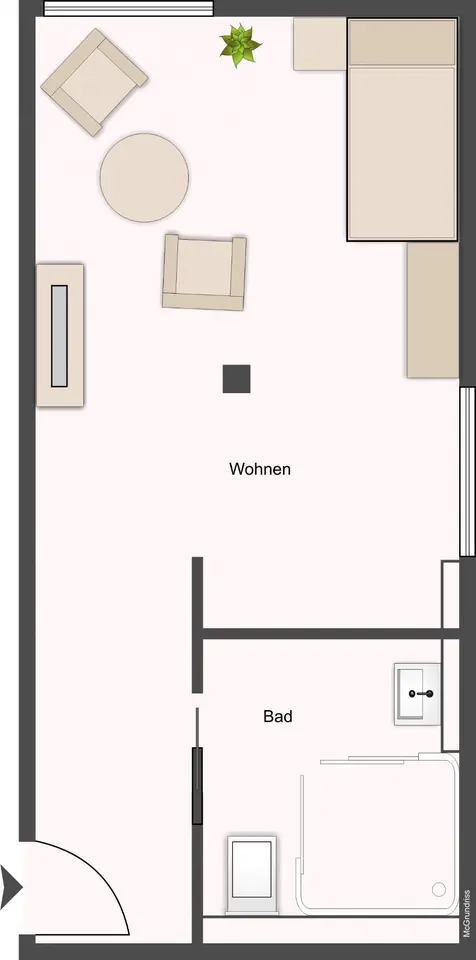 Studio mit 45 m² in Lüdenscheid – Bild 5