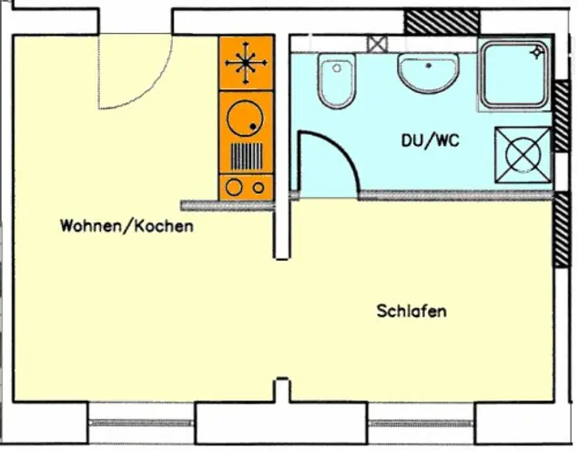1 Zimmer Wohnung mit 22 m² in Leipzig – Bild 7