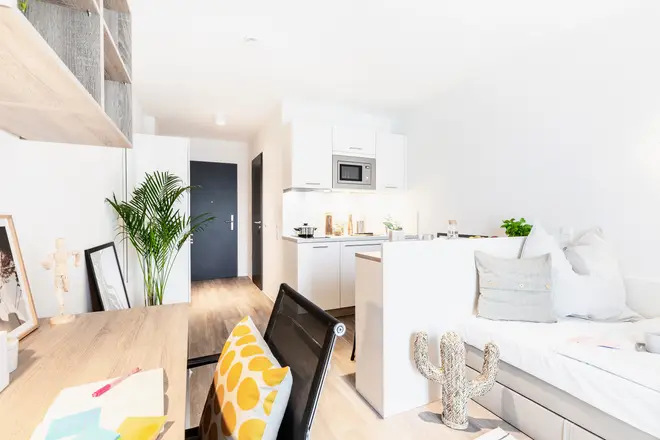 1 Zimmer Wohnung mit 22 m² in Freiburg im Breisgau – Bild 1