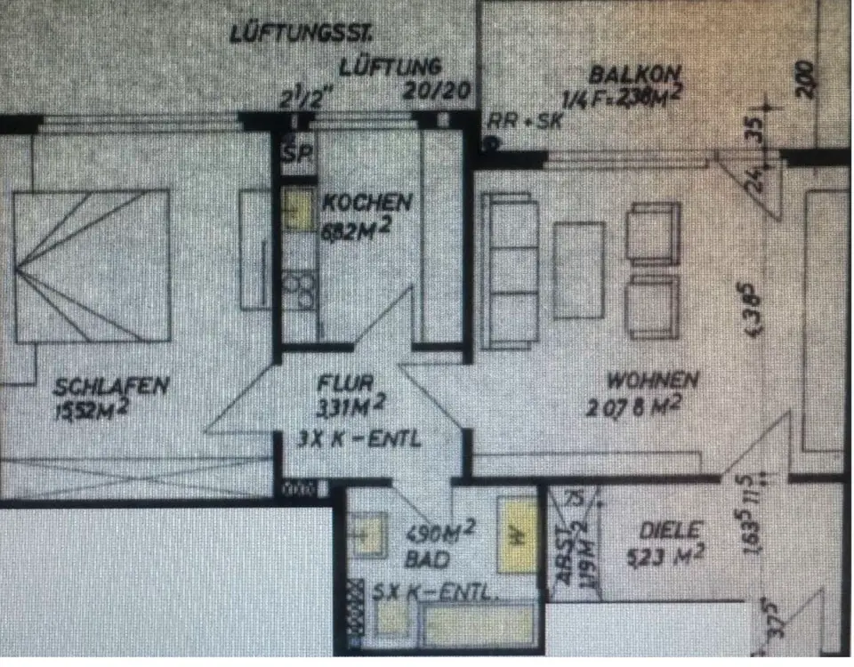 2 Zimmer Wohnung mit 62 m² in Herne – Bild 10