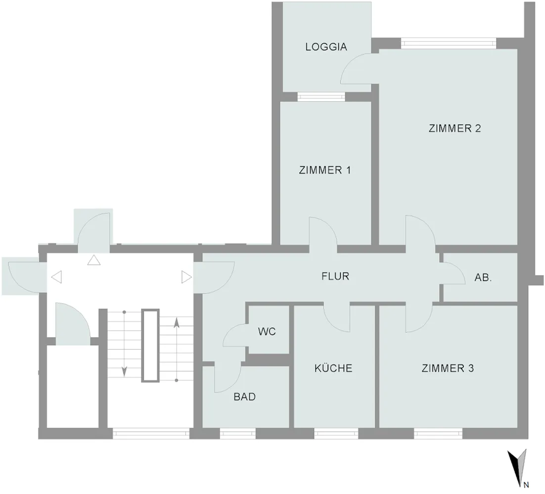 3 Zimmer Wohnung mit 79 m² in Bremen – Bild 2