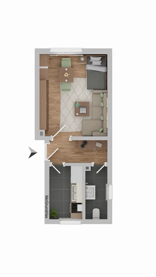 Studio mit 30 m² in Amberg – Bild 4