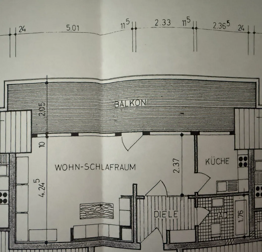 1 Zimmer Wohnung mit 50 m² in Krefeld – Bild 3