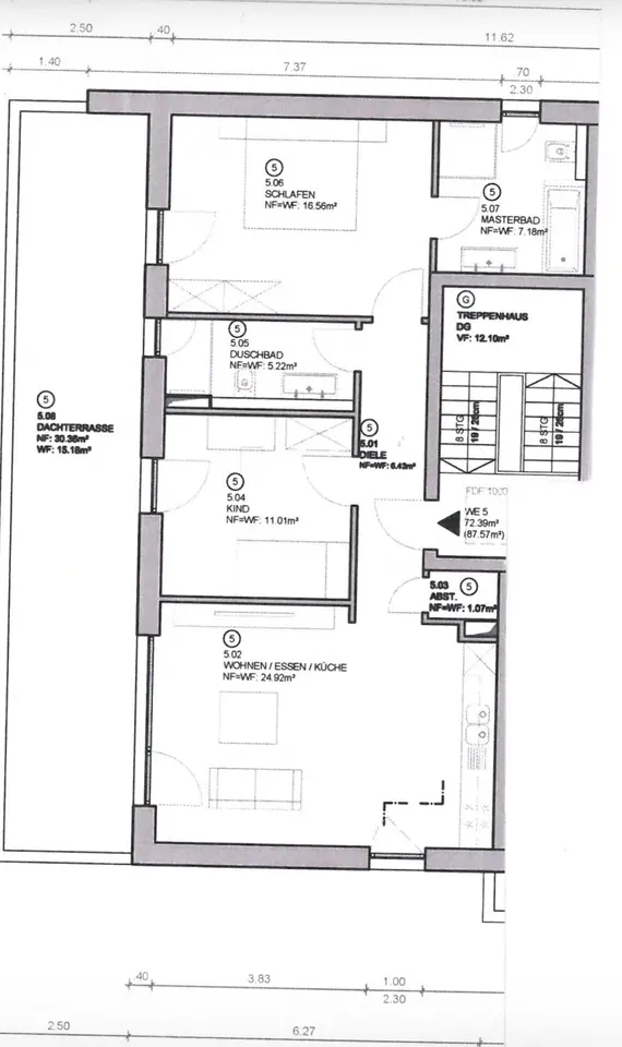 3 Zimmer Wohnung mit 87 m² in Offenbach – Bild 5