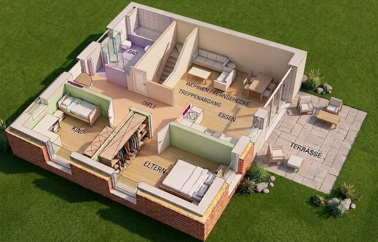 6 Zimmer Wohnung mit 71 m² in Landshut – Bild 3
