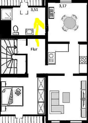 3 Zimmer Wohnung mit 55 m² in Lübeck – Bild 11