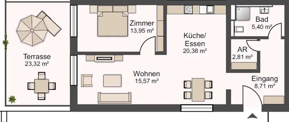 3 Zimmer Wohnung mit 78 m² in Aalen – Bild 6