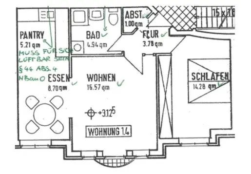 WG-Zimmer mit 55 m² in Wolfsburg – Bild 10