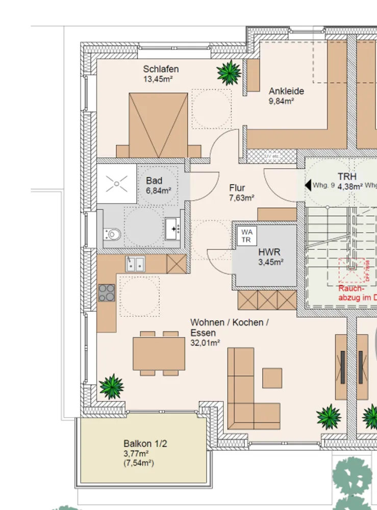 3 Zimmer Wohnung mit 77 m² in Detmold – Bild 5